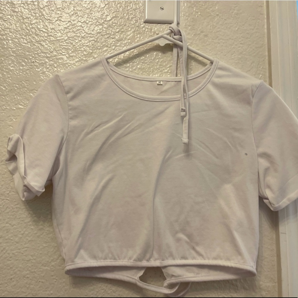 Crop top NEVER USED